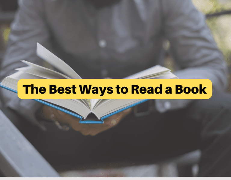 header image for the best ways to read a book