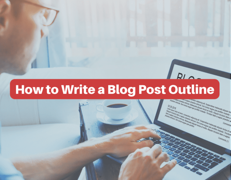 header image for how to create a blog outline