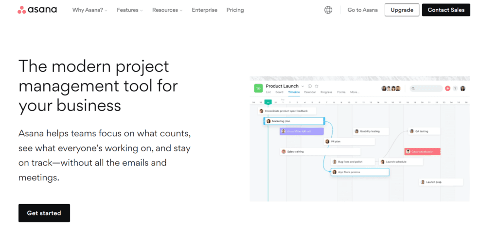 Check out Asana for the best project management software for content teams