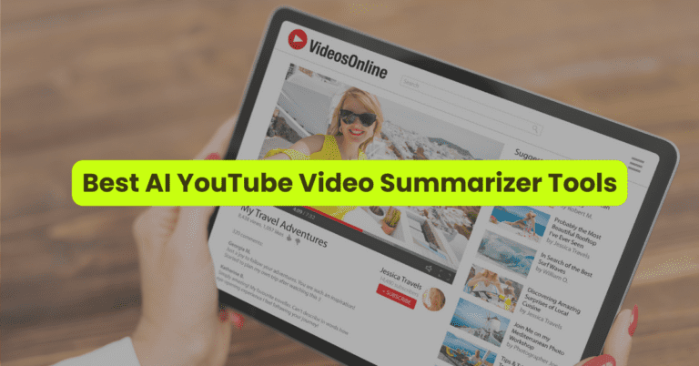 9 best AI YouTube Video Summarizer Tools