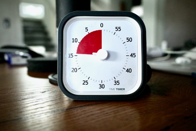 This is a timer that can be used for timing freewriting sessions