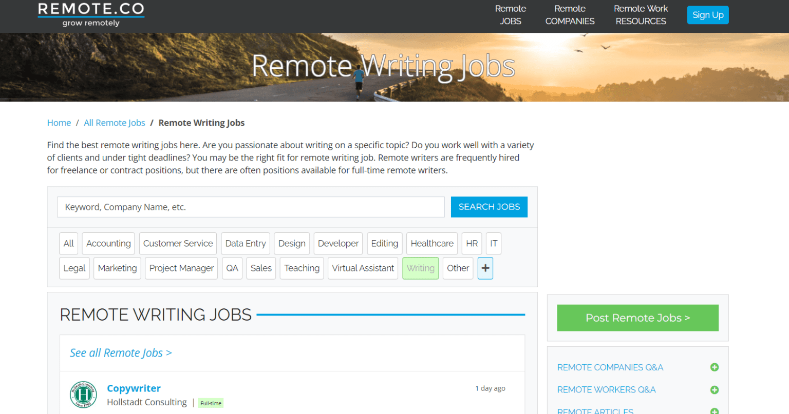 6 Websites To Explore For Remote Content Writer Jobs