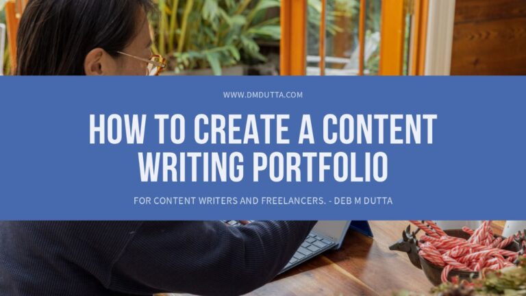 The best online course on how to create content writing portfolios